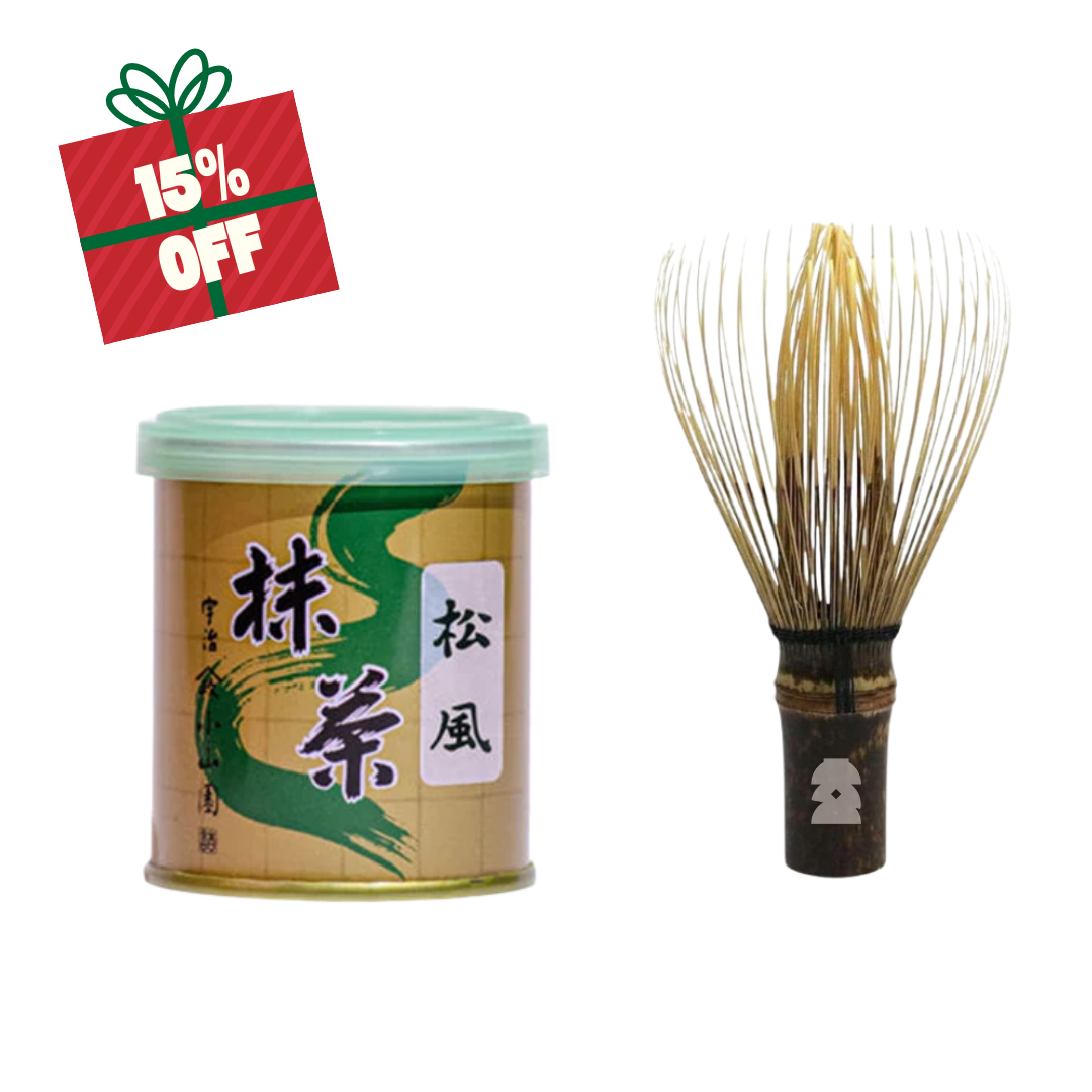 Christmas Matcha Starter Set โ Yamamasa Koyamaen Matsukaze (Save 15%)