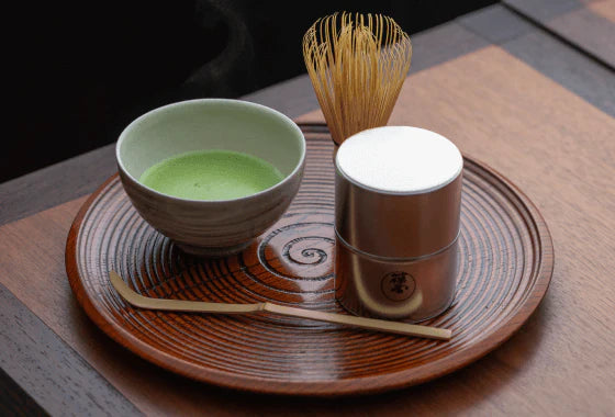 Ippodo Tea - Matcha Sifting Can Set (50g Can, Strainer, Spatula)