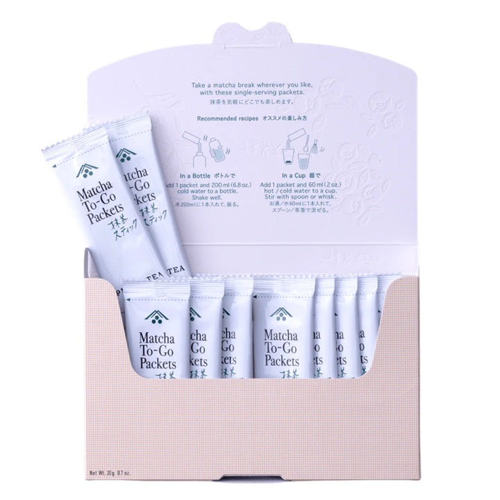 Ippodo Tea Matcha - Ceremonial Matcha To-Go Packets (2g x 10 packets)
