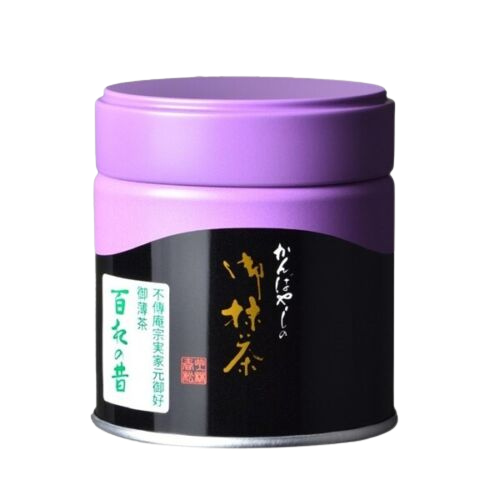 Kanbayashi-Shunsho-Matcha-Momoyo-no-Mukashi-40g-Can_1