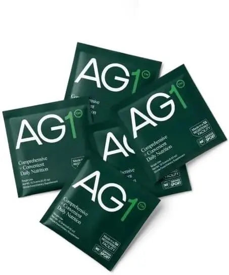 AG1 Athletic Greens Travel Packs - Comprehensive Daily Nutrition (Single-Serve) Athletic Greens