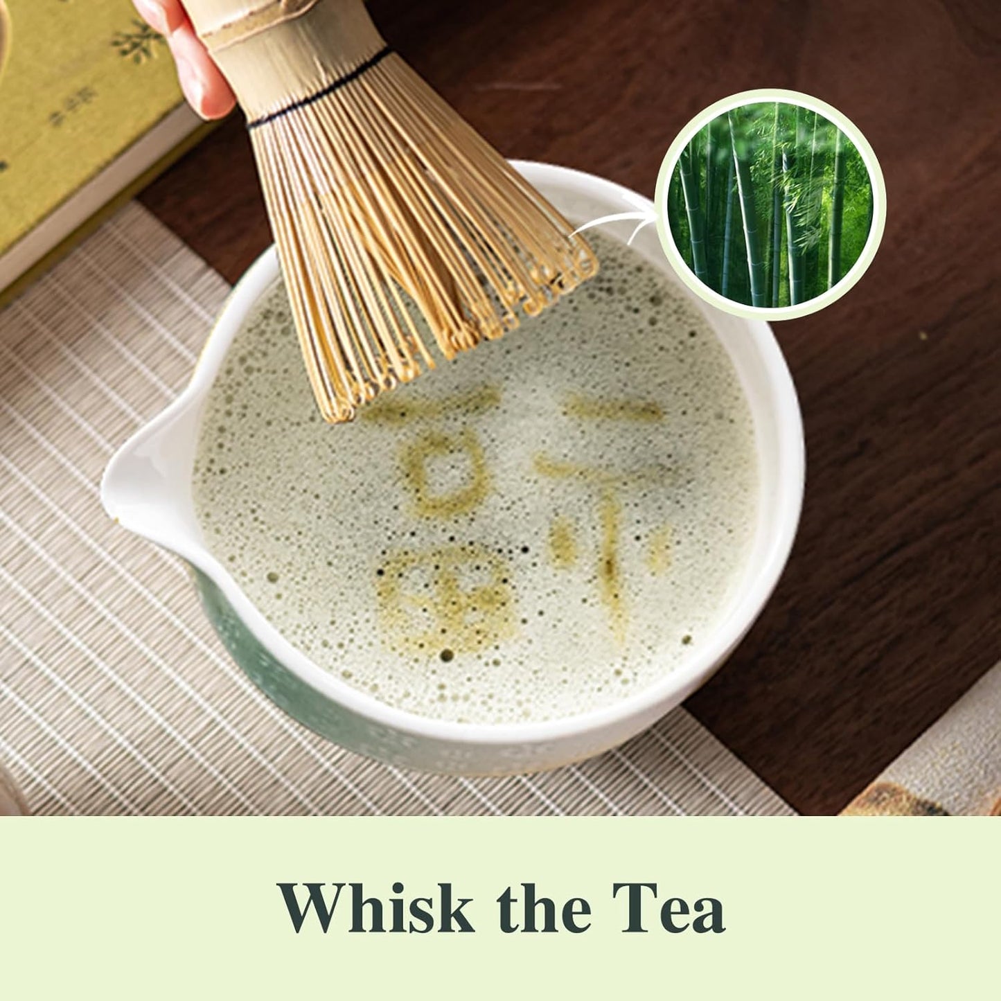 8 Piece Premium Matcha Set – (Bowl, Whisk, Scoop, Sifter & Accessories)