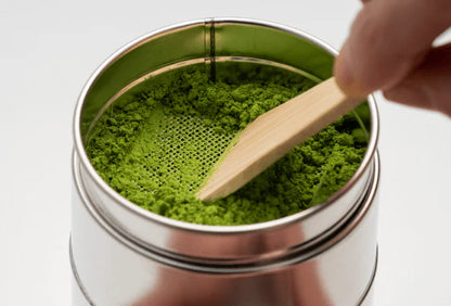 Ippodo Tea - Matcha Sifting Can Set (50g Can, Strainer, Spatula)