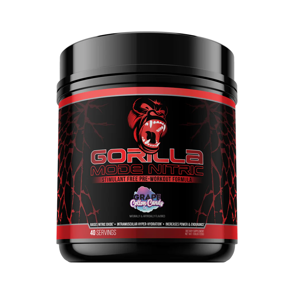 Gorilla Mode NITRIC Stim Free Pre-Workout