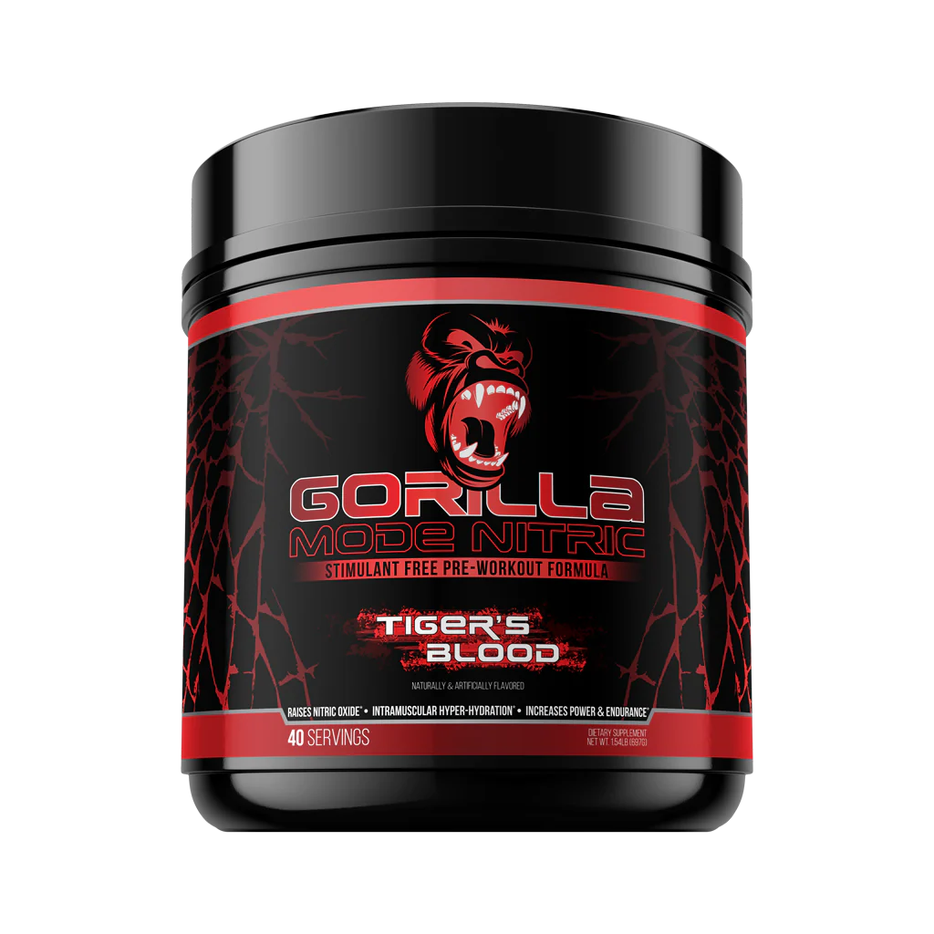 Gorilla Mode NITRIC Stim Free Pre-Workout