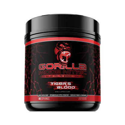 Gorilla Mode NITRIC Stim Free Pre-Workout