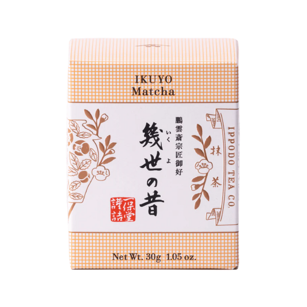 Ippodo Tea Matcha -  Ikuyo 30g Premium Ceremonial Japanese Matcha Powder