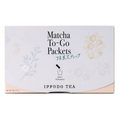 Ippodo Tea Matcha -  Ceremonial Matcha To-Go Packets (2g x 10 packets)