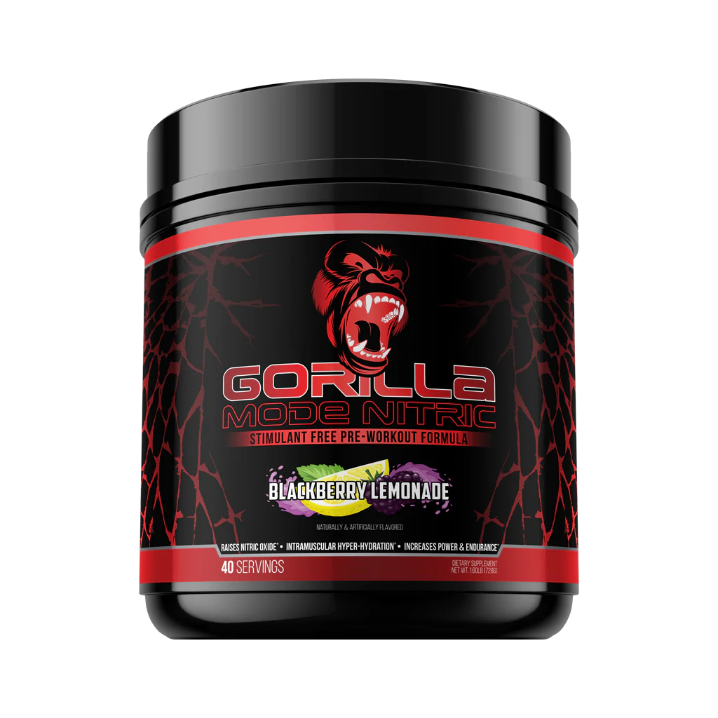 Gorilla Mode NITRIC Stim Free Pre-Workout