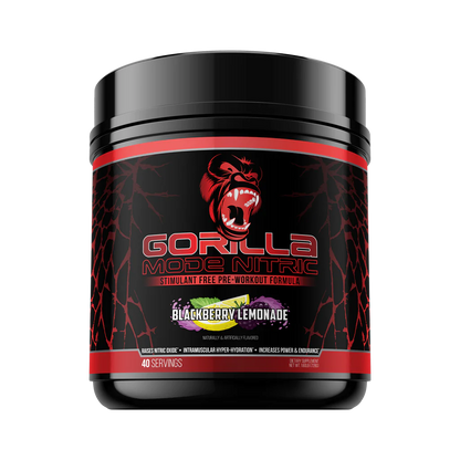 Gorilla Mode NITRIC Stim Free Pre-Workout