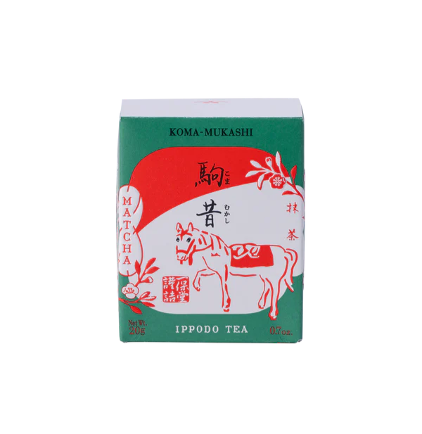 Ippodo Tea Matcha - Koma Mukashi 20g Box (New Year Edition) Ceremonial Matcha