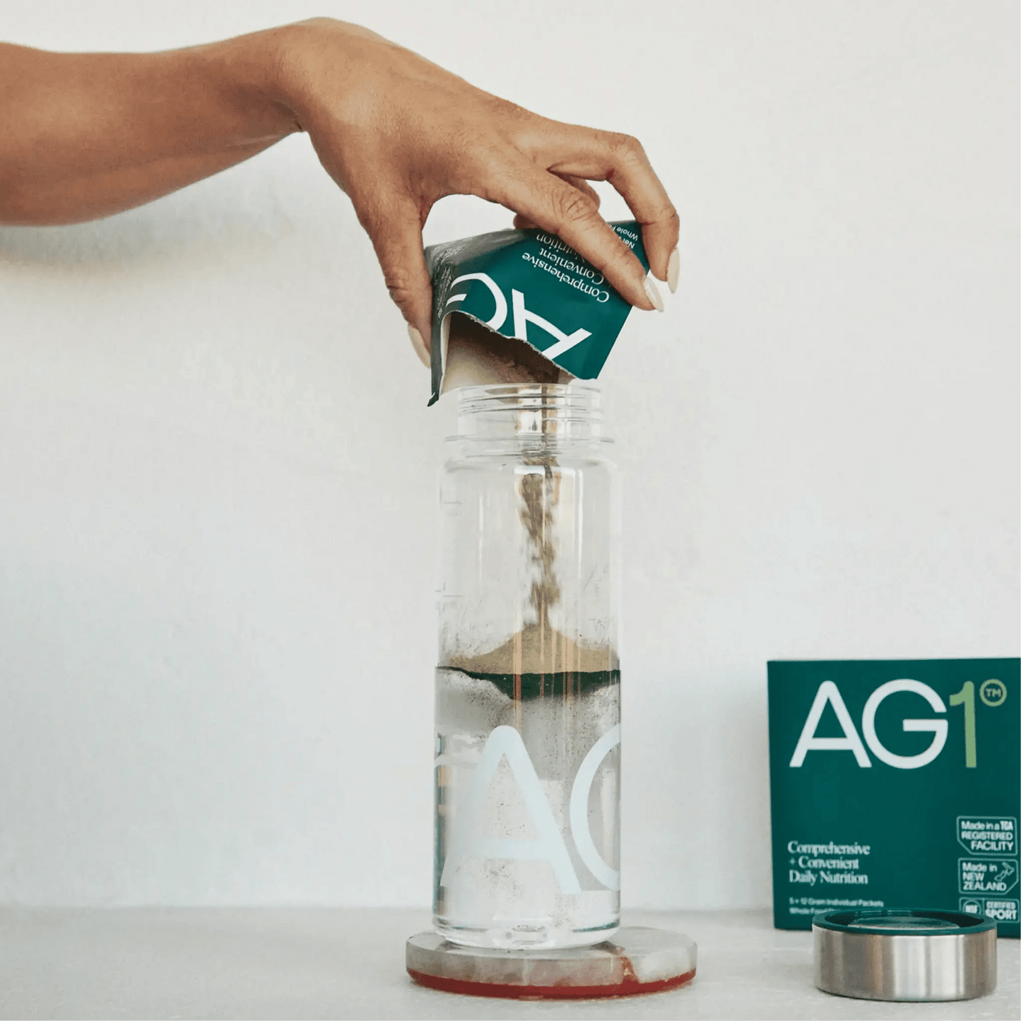 AG1 Athletic Greens Bottle Shaker - Serendipity Australia