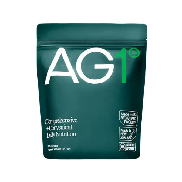 AG1 Athletic Greens 360g Pouch - Comprehensive Daily Nutrition, 30 Servings Athletic Greens