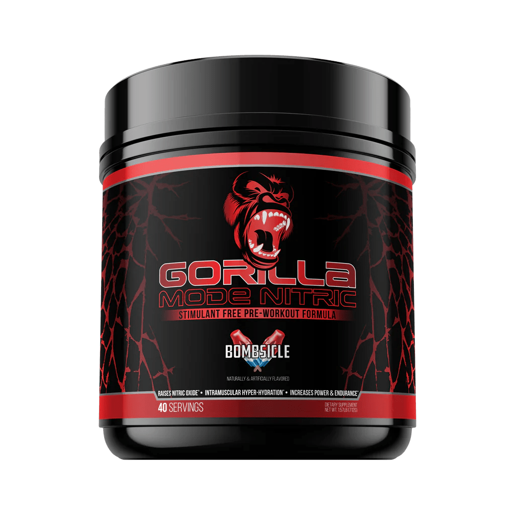 Gorilla Mode NITRIC Stim Free Pre - Workout - Serendipity Australia