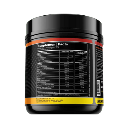 Gorilla Mode Pre - Workout - Maximum Performance & Energy Boost | Gorilla Mind - Serendipity Australia